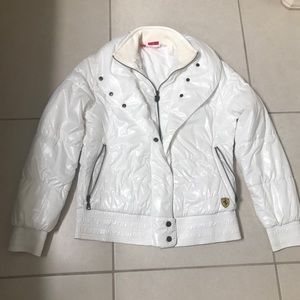 White Ferrari jacket